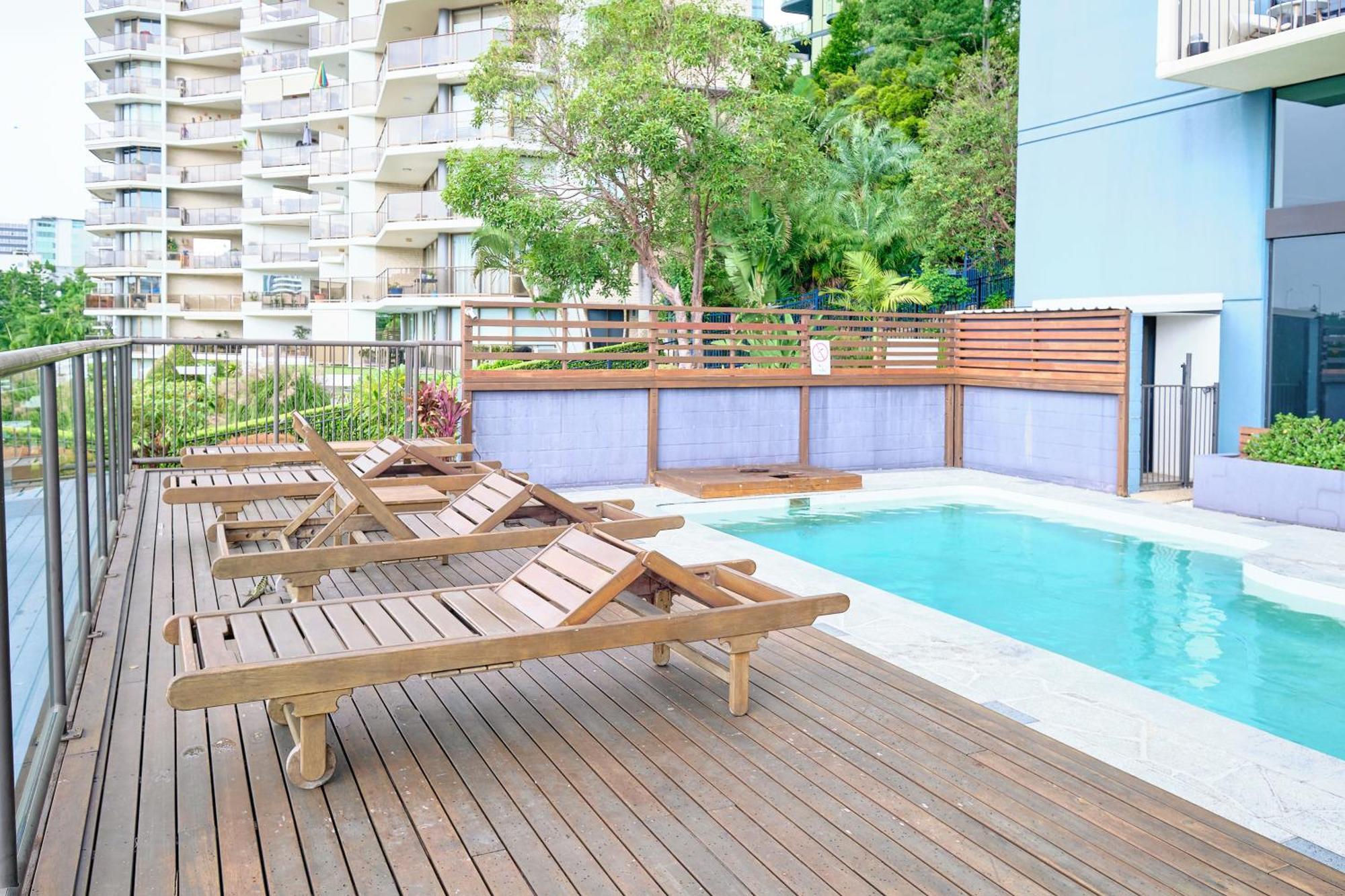 River Plaza Apartments Brisbane Southbank Buitenkant foto