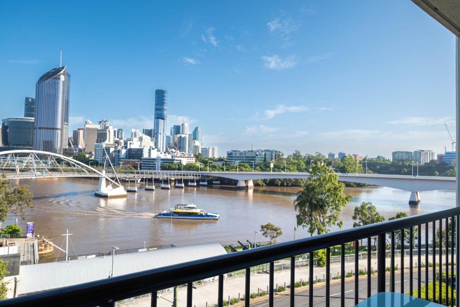 River Plaza Apartments Brisbane Southbank Buitenkant foto