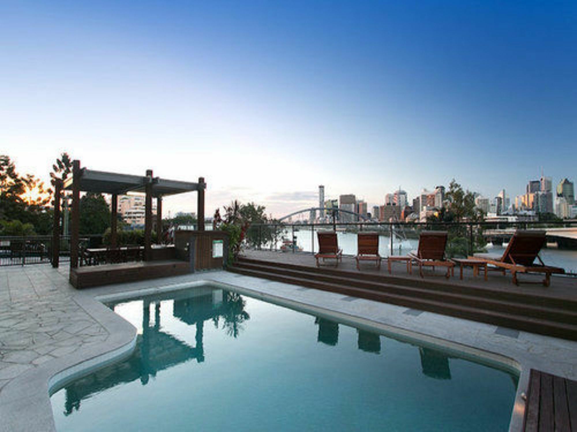 River Plaza Apartments Brisbane Southbank Buitenkant foto